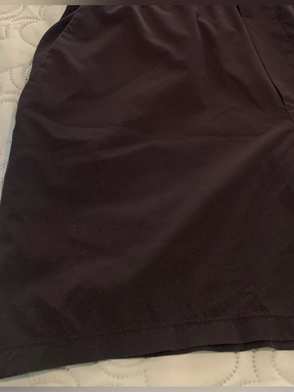 Lululemon Pace Breaker Linerless 5” Shorts Size M Black Elastic Drawstring